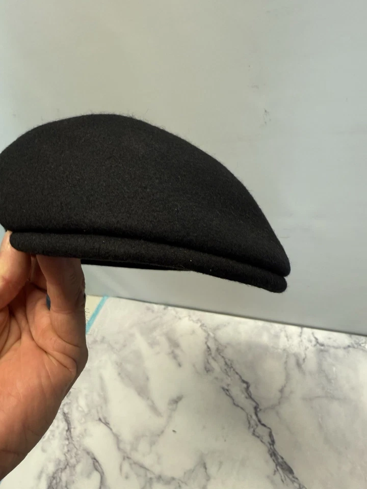 Sombrero de caballero vintage de fieltro de lana News niño hecho en República Checa talla grande Foto 4 de 4