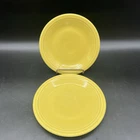 Fiesta Sunflower Salad/Bread Plate 7” Fiestaware- Set Of 2