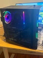 gaming pc used. AMD Ryzen 5 500, Nvidia rtx 4060 , 16gb ram