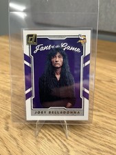 2017 Panini Donruss - Fans of the Game -  Joey Belladonna #1 Anthrax ~ Vikings