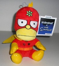 2021 NECA Kidrobot Phunny The Simpsons HOMER RADIOACTIVE MAN 8" Plush Toy w/ Tag