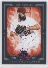 2015 Panini Diamond Kings Blue Framed 50/99 Matt Shoemaker #99 fm0