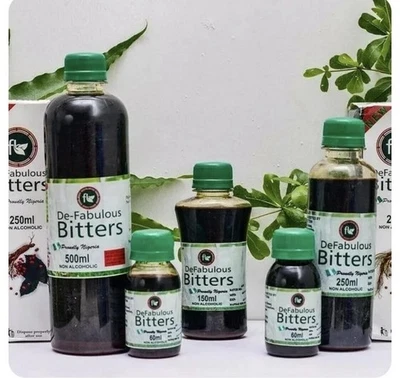 100% PURE Fabulous Herbal BITTERS 250ml - 100% Natural