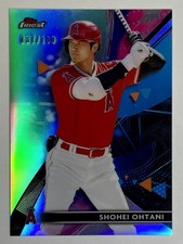 SHOHEI OHTANI 2021 Topps Finest AQUA REFRACTOR /199 Angels SP 137/199