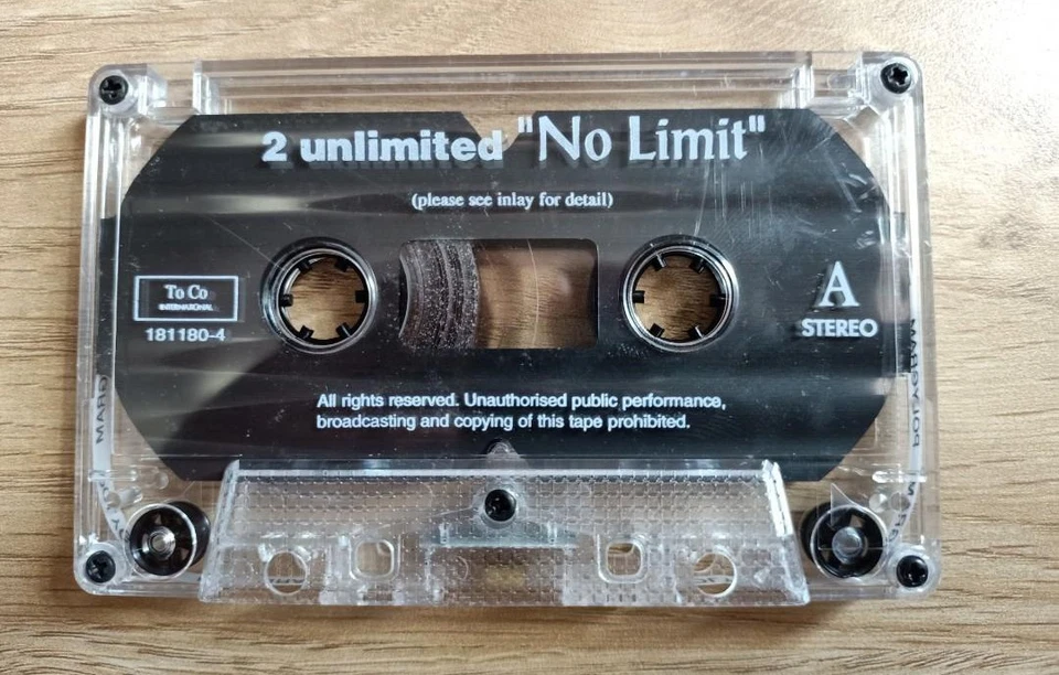 2 Unlimited : " No Limit " ( Cassette Tape ) - Image 4 of 4