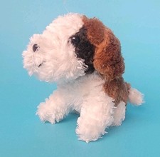 St Bernard Dog Mini 3" Plush Stuffed Animal Toy Realistic Mascot Doll