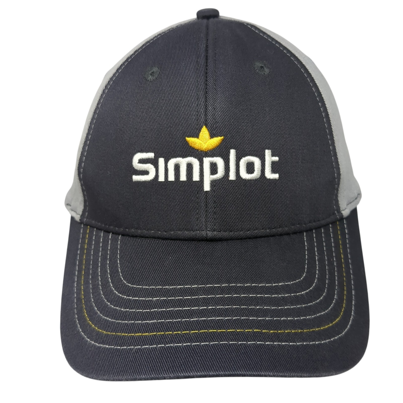 Simplot Strapback Baseball Cap Multi One Size Emb… - image 1