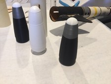 Estes Sidewinder Nose Cone Replacement Pre-painted For Flying Scale Model Rocket