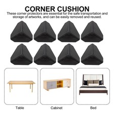 200PCS Shipping Box Corner Protectors Plastic Packaging Edged Protectors