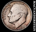 1953 Silver Roosevelt Dime - Scarce  Better Date  No Reserve  #K761