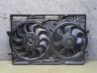08-12 AUDI B8 S5 4.2L ENGINE COOLING FAN MOTOR SHROUD ASSEMBLY 8K0121207D OEM