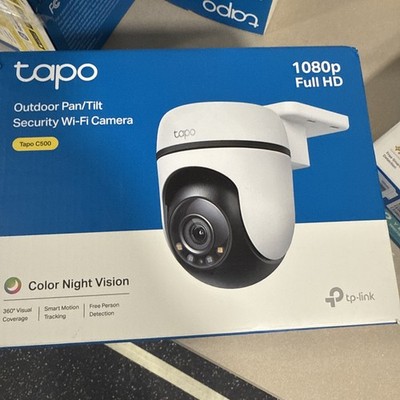 TP-Link Tapo C500 Outdoor Pan/Tilt Security Wifi Camera: 1080p Full HD
