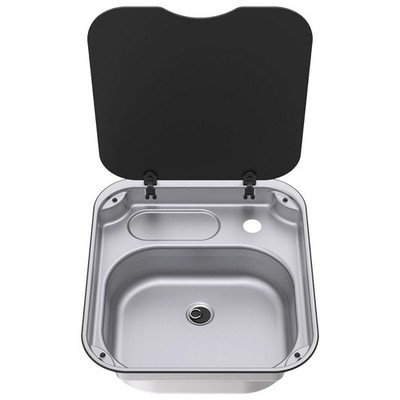 RECHTECKIGE SPÜLE SCHÜSSEL & SIPHON & DICHTUNG THETFORD SPINFLO BASIC LINE FÜR WOHNWAGEN