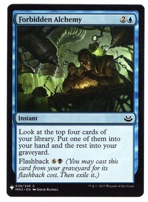 Magic The Gathering MTG Mystery Pack Card Forbidden Alchemy