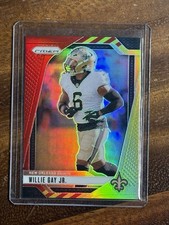 2024 Panini Prizm Willie Gay Jr. #208 Red & Yellow /44 NEW ORLEANS SAINTS