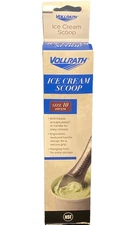VOLLRATH 47274 Brown Handle 4 Ounce Cast Aluminum Ice Cream Scoop Size 10, NEW
