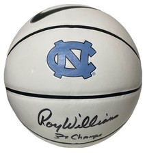 ROY WILLIAMS SIGNED NIKE NORTH CAROLINA TAR HEELS LOGO BASKETBALL UNC JSA !