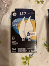 Ge Led Soft White Long Life Low Energy 60 W Replacement 2 Bulbs