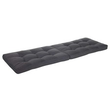 Cabana Outdoor Bench Cushion 145cm - Black Grey
