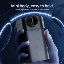 Mini Air Pump Cordless Rechargeable 6000pa 2850rpm Inflatable Deflatable JHGI