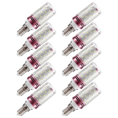 10Pcs E14 LED Corn Bulb 12W Corn Bulb Replace  Lamps Small Screw-in 5090