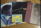 3 album listing Pink Floyd dark side Dylan blood on moon & Dylan greatest hits 2