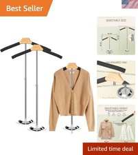 Portable Clothing Display Racks - Adjustable Height & Durable Design