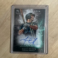 2018 Topps Inception Matt Olson Autograph 97/230 SP A's