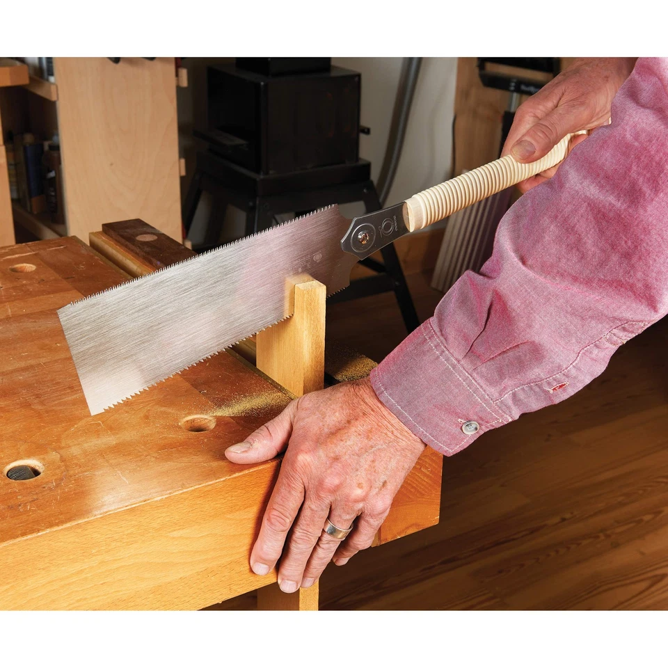 Sierra de afeitar Ryoba Saw, 240 mm No. 610 con hoja reemplazable Foto 3 de 4