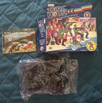 Bluebird Toys Zero Hour B.A.D Scorpion Force Troops New Open Box