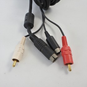 S Video Cable For Sega Saturn HSS-0105 Official Boxed Tested JAPAN Game Ref 3133