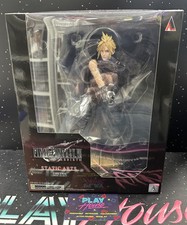 CLOUD STRIFE STATIC ARTS FINAL FANTASY 7 VII REBIRTH GALLERY ACTIONFIGUR 18 CM
