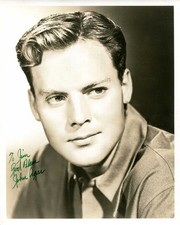 ACTOR John Agar (+) autograph, signed vintage photo