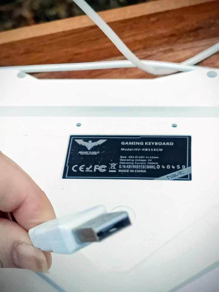 Havit Magic Eagle HV-KB558CM Gaming Keyboard Backlit USB Wired Game Series - Image 3 of 4