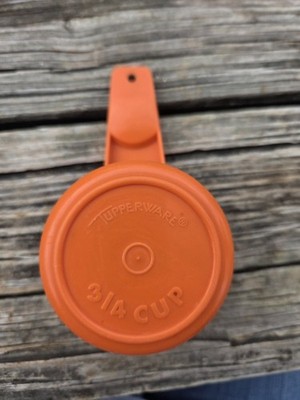 Vintage Tupperware 3/4 cup Measuring Cup Orange Replacement 762
