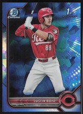 2022 Bowman Draft Sapphire Edition #BDC-13 Justin Boyd