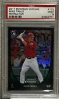 2011 BOWMAN CHROME MIKE TROUT ROOKIE RC REFRACTOR #175 PSA 9