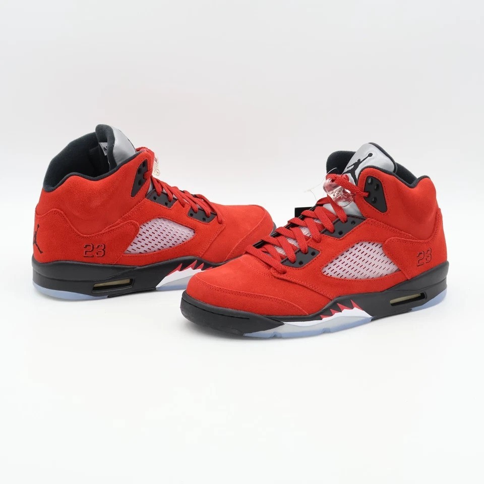 Size 9 - Air Jordan 5 Retro Red Suede for sale online | eBay