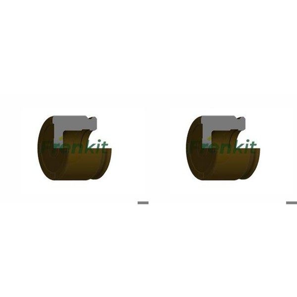2X Frenkit 66Mm Kolben Bremssattel Vorne Passend FüR Chrysler Voyager Jeep Chero-image