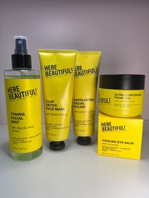 Here Beautiful! Skincare Bundle (MSRP $81)