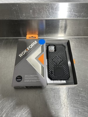 Rokform Rugged Phone Case IPhone 12 MINI Magnetic Shockproof Twist Lock Black H5