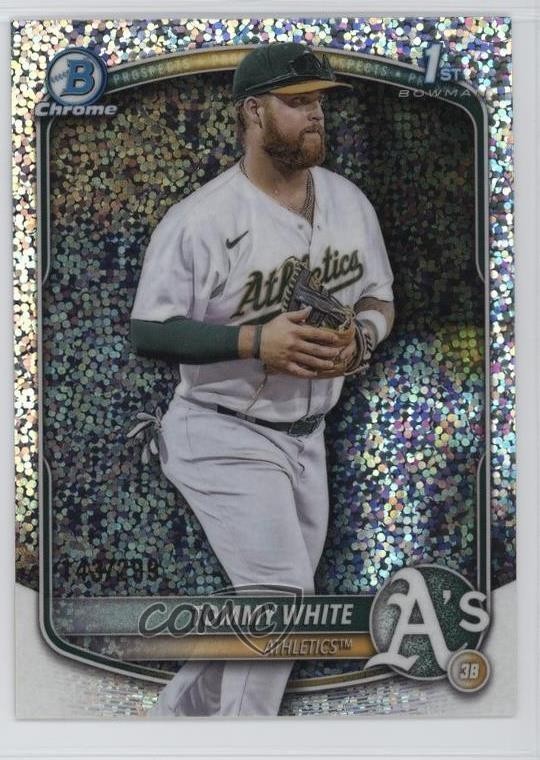 2025 Bowman Chrome Prospects Speckle Refractor /299 Tommy White #BCP-251 0c3j