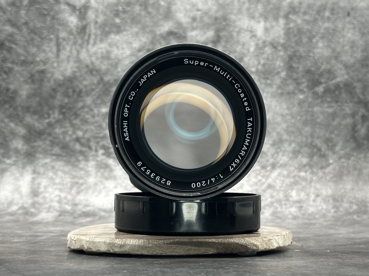 Near MINT] PENTAX 67 6x7 SLR Film Camera + SMC 75mm 135mm 200mm