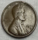 1927-S Lincoln Wheat Small Cent Circulated Copper San Francisco US Coin Bid Now!