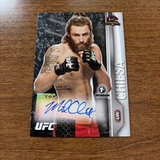 2015 UFC Champions Michael Chiesa 1st Auto