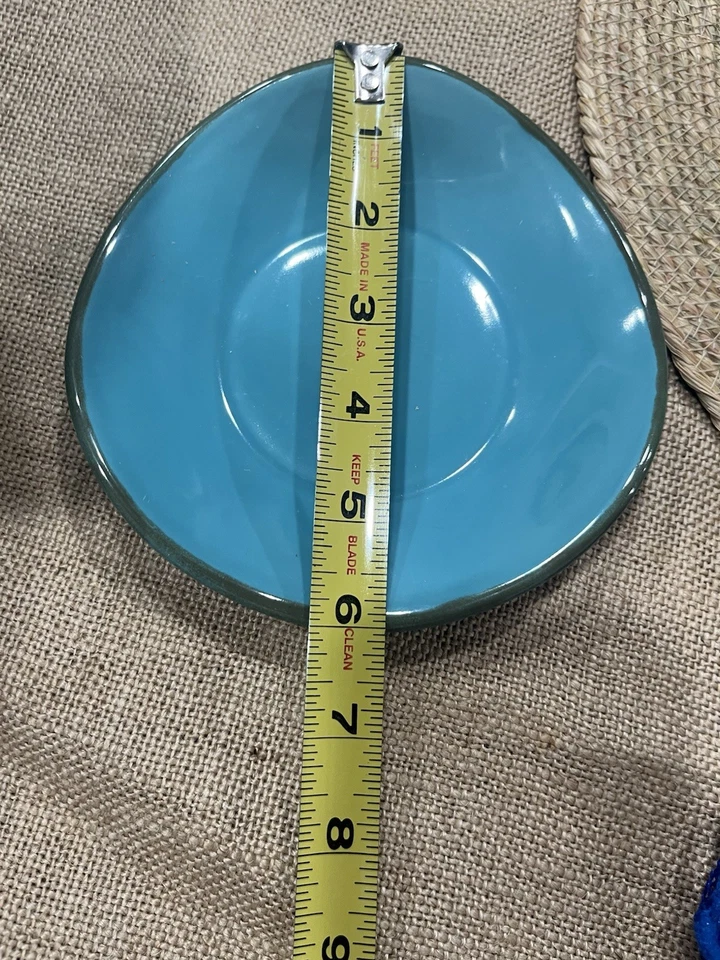 Juego de cuencos y platillos de gres Southern Living at Home Toscana Tidbit Foto 3 de 4