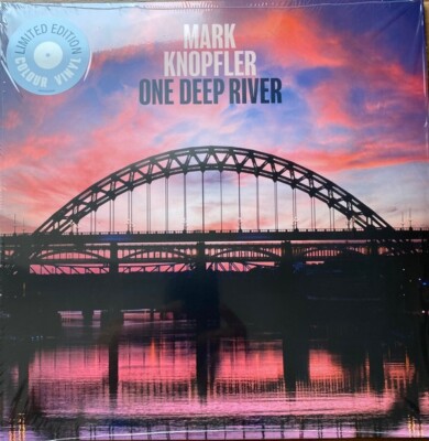 Mark Knopfler   One Deep River Exclusive Edit 180GR Light Blue 2 Vinyl LP  NEU
