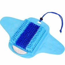 FRESH FEET Shower Foot Scrubber with Pumice Stone