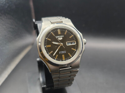 Seiko Ref. SNKK47 - 7S26-03R0 Seikonaut schwarzes Zifferblatt Automatik