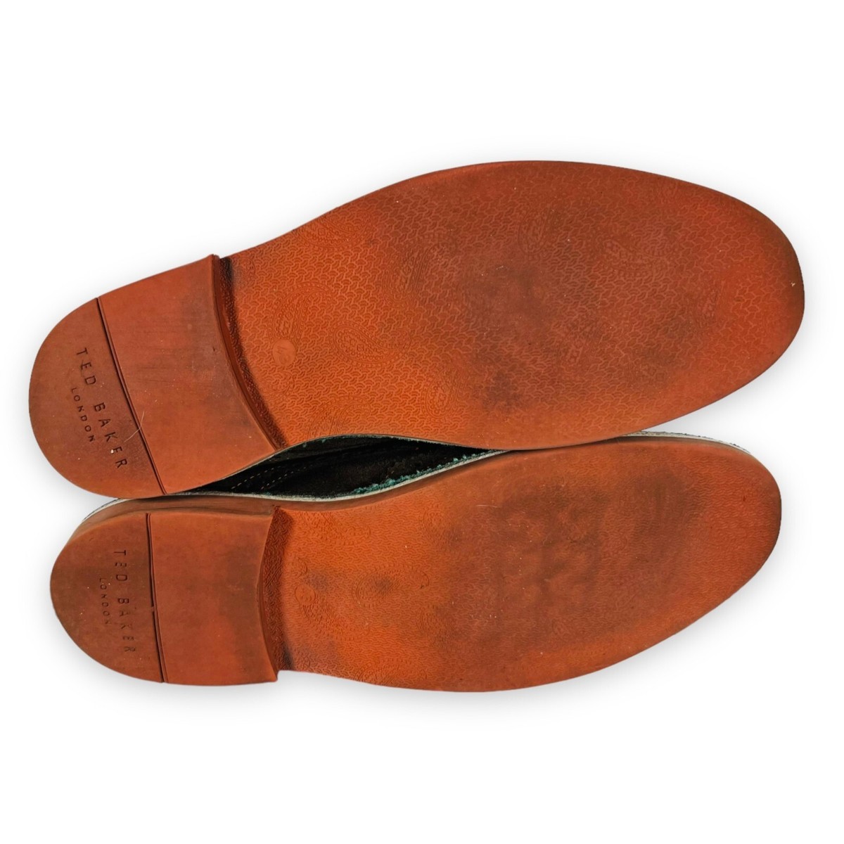 Ted Baker London Jamfro 2 Wingtip Oxfords Brown Suede Men